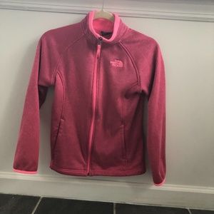 Girls North Face Full Zipped Jacket